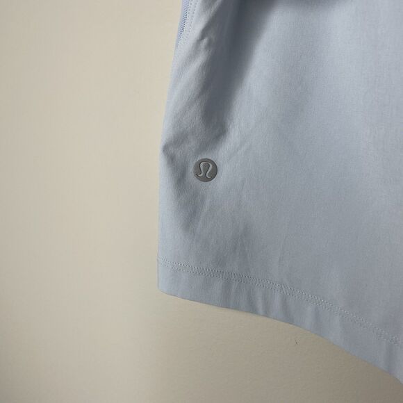 LULULEMON Pace Breaker Shorts Men XL Pale Blue NEW 5" Inseam - Picture 8 of 11
